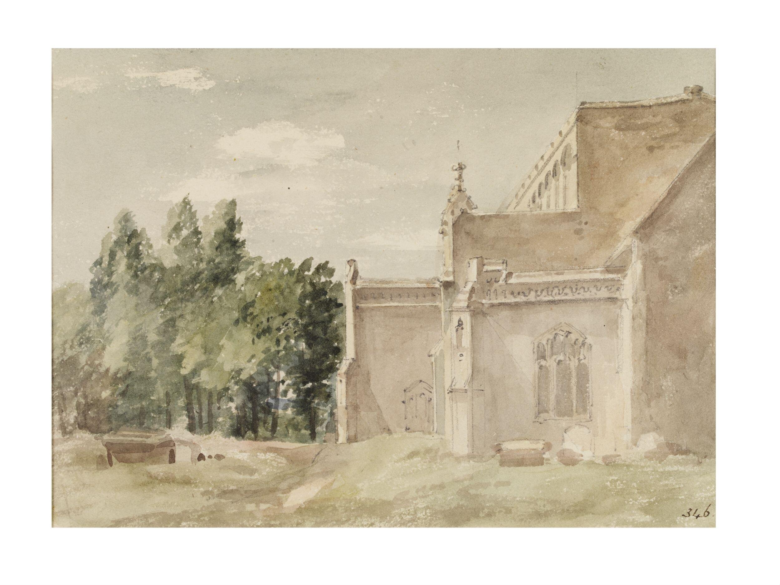 9 East Bergholt Church view from the East<br>